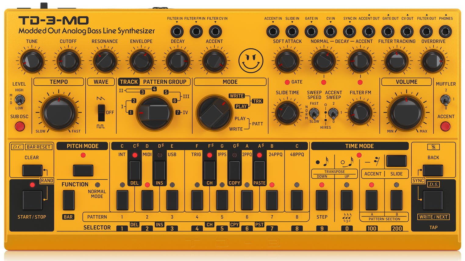 Behringer TD-3-MO-AM “Modded Out” Analog Bass Line Synthesizer in